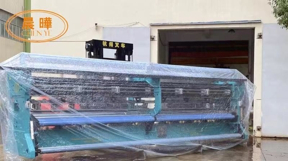 Máquina de red de pesca Raschel Pa Proveedor de máquina de red de seguridad de color gris sin nudos