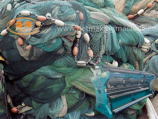 Pequeña red de pesca sin nudos de Mesh Fishing Net Soft Nylon que hace la máquina