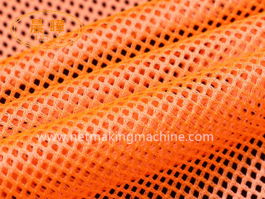 Impresión de tela de falda de tutú de máquina de tela de malla hexagonal