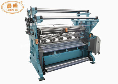La máquina de la tela de malla de Raschel, azul automatizó la máquina para hacer punto del plano