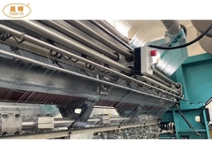 Máquina de elaboración de redes de pesca para la acuicultura en HDPE