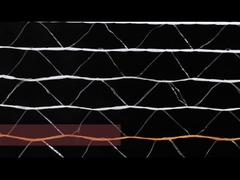 Máquina para hacer punto de Raschel de la barra doble de la aguja para la red de la bala/la fabricación de red plástica