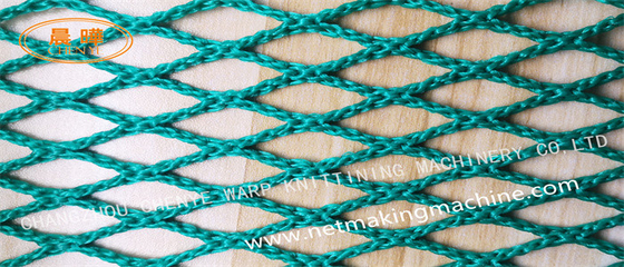 Red de pesca sin nudos material de nylon del poliéster pequeño Mesh Net Machine