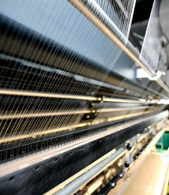 Máquina automática de redes de sombra para aplicaciones industriales y agrícolas