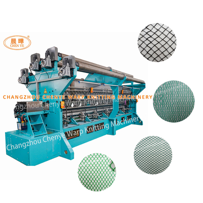 Producción de bajo costo Máquina de fabricación de redes de cangrejo sin nudos para acuicultura de aguas profundas