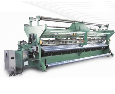 Máquina de hacer redes de plástico SRCP de calibre E12 con ancho de tejido de 260 pulgadas, máquina de tejido Raschel para alta producción
