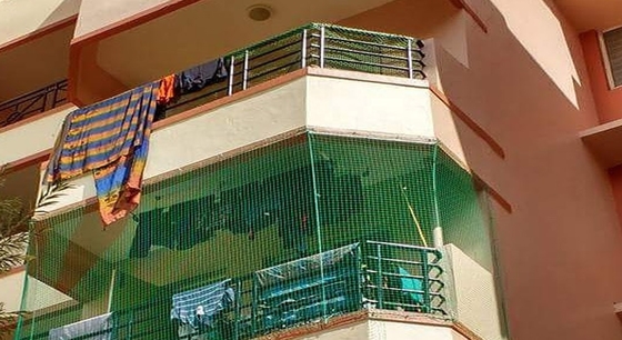 Máquina para hacer red de sombra solar con doble aguja DRCA Tipo de material virgen HDPE Sunshine