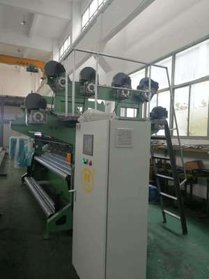 Máquina de tejido de curvatura Raschel SRCP para la producción de redes antigranizo