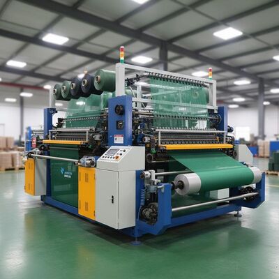 Máquina para fabricar redes de sombra de alta velocidad de 200-450 rpm con ancho de trabajo de 135