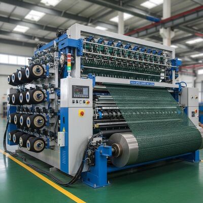 Máquina de fabricación de redes de sombra de alta velocidad de 200-450 rpm con ancho de trabajo de 135