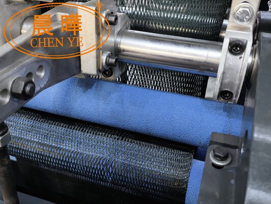 SRCP Raschel Warp Knitting Machine con una sola barra de aguja, sistema de liberación negativa y engranaje abierto para redes de protección contra el granizo