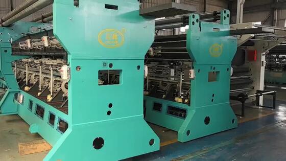 Estándares de fabricación y características estructurales de la máquina de tricotar por urdimbre modelo 130