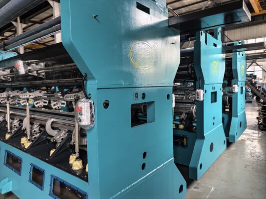RS220 Máquina de tejer de curvatura para la producción de redes agrícolas