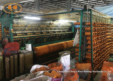 Máquina sin nudos del bolso neto de la aguja de la malla vegetal doble de la barra
